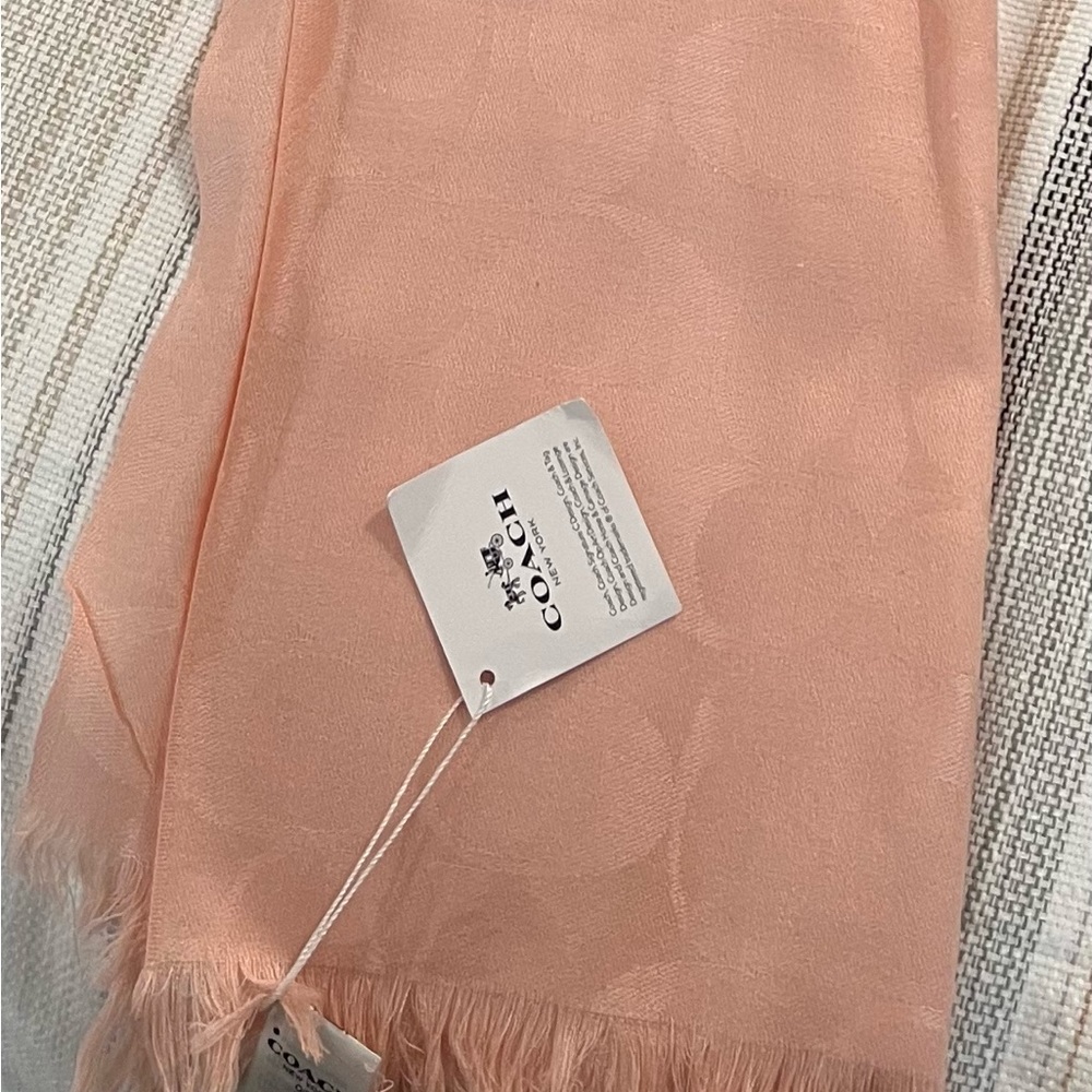 Coach scarf one size new with tags